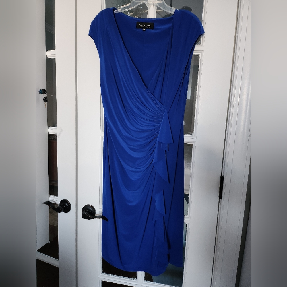Royal blue dress